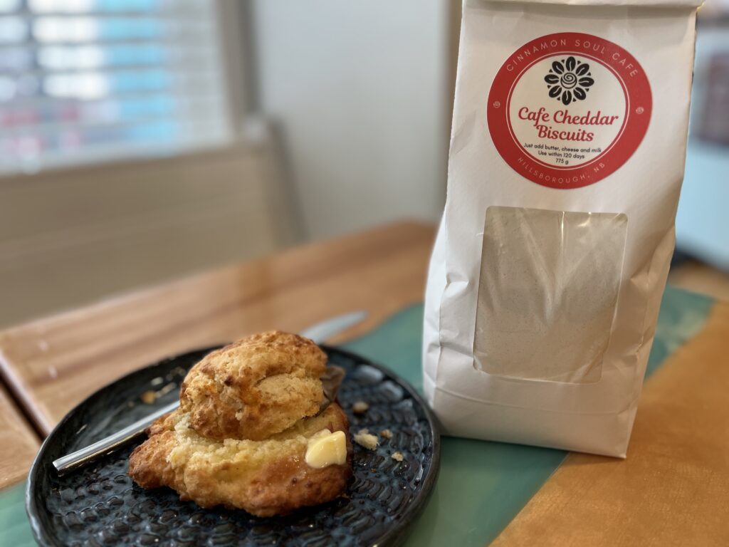 Cheddar Biscuit Recipe and Mix | Cinnamon Soul Cafe | Nat & Marks